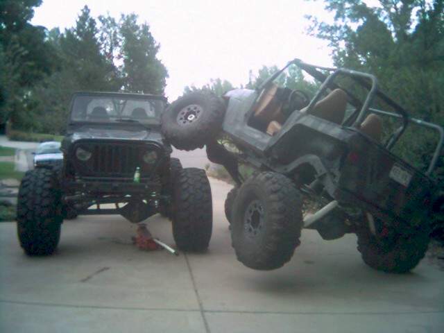 levantando rueda trasera 4x4